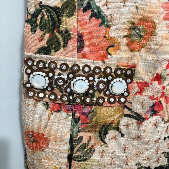 {Tory Burch} Garden Party Floral Jillian Tunic - Picture 5 of 14